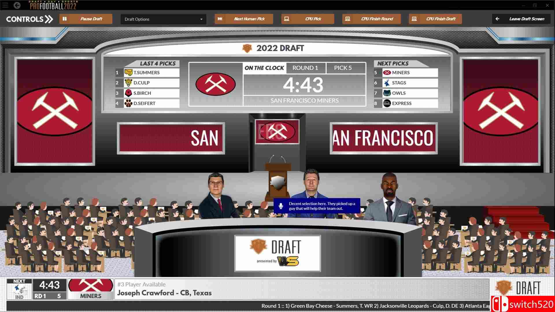 《选秀日运动：职业足球2022（Draft Day Sports: Pro Football 2022）》DARKZER0硬盘版[EN]_1
