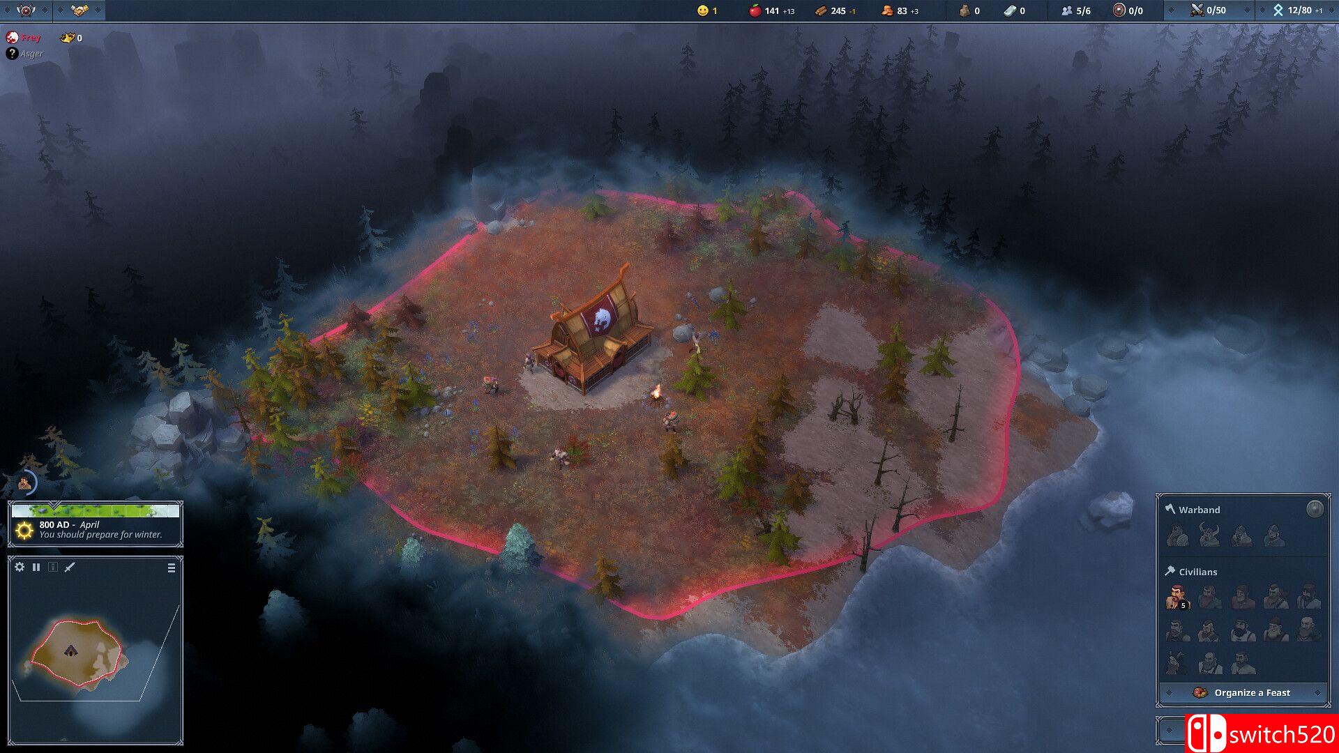 《北加尔（Northgard）》官方中文 集成加达里基骏鹰部落DLC TENOKE镜像版[CN/EN]_3