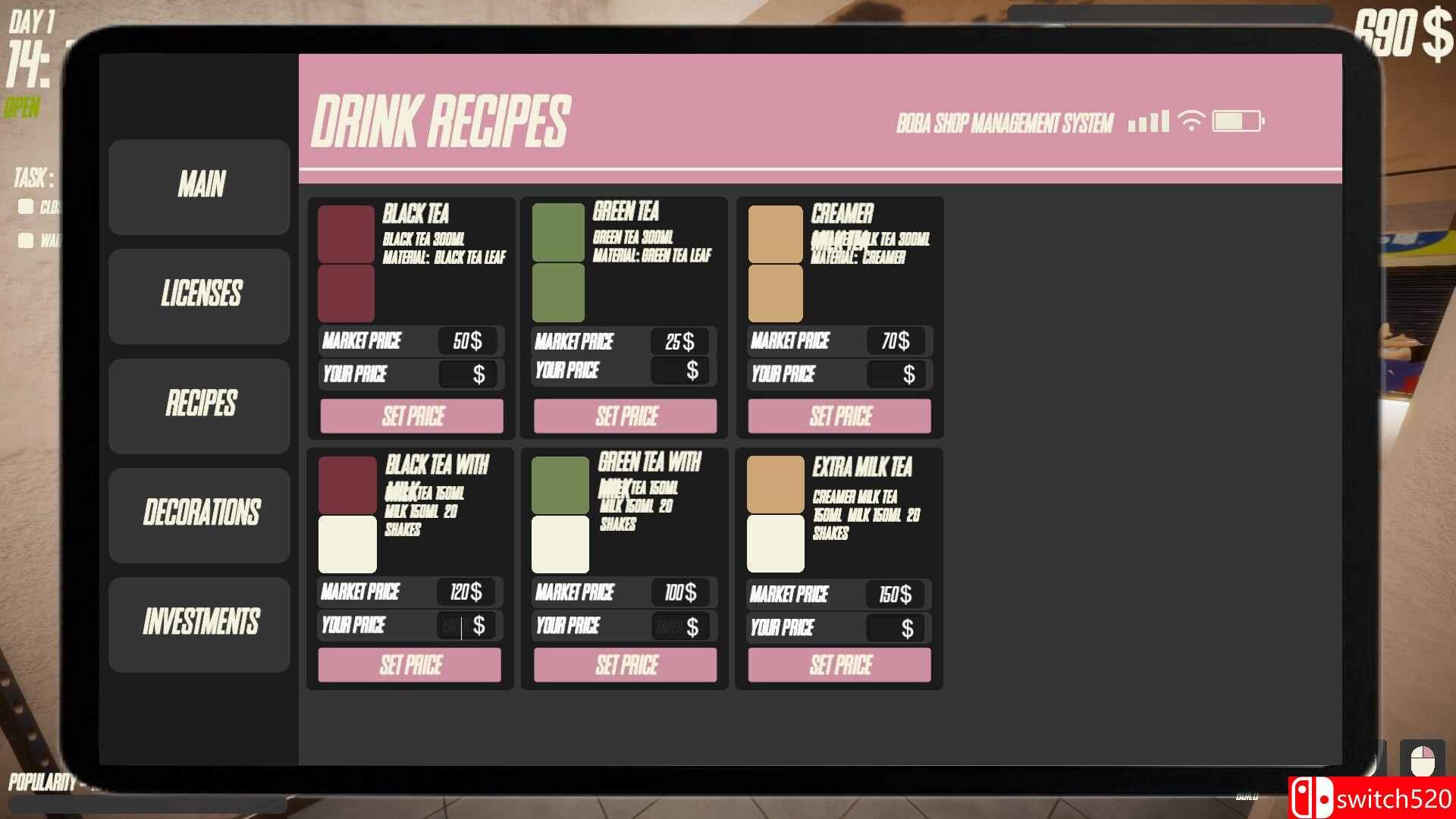 《奶茶店模拟器（Boba Tea Shop Simulator）》官方中文  VACE硬盘版[CN/TW/EN/JP]_5