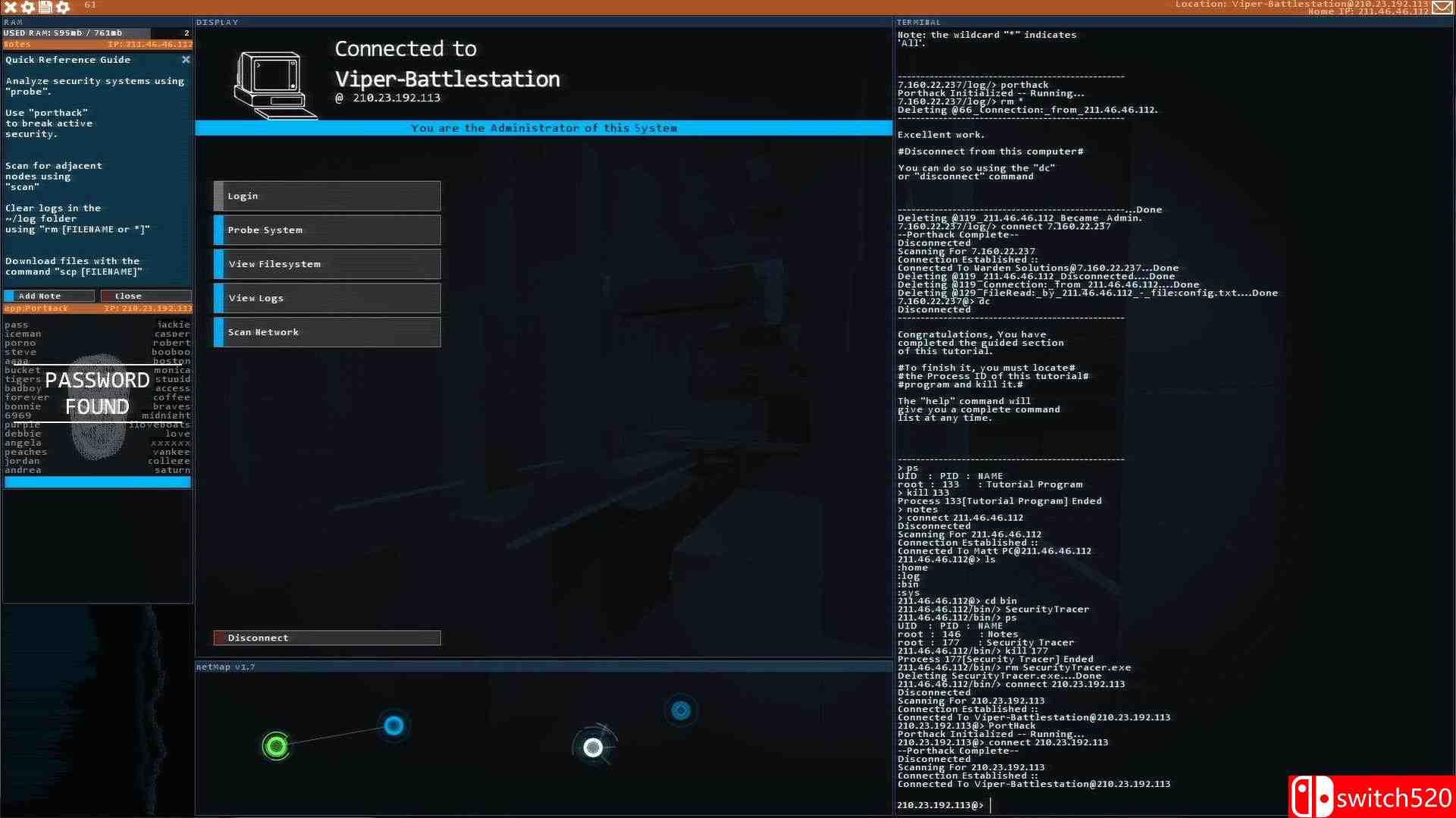 《黑客网络（Hacknet）》官方中文 v2958328 P2P硬盘版[CN/EN/JP]_1