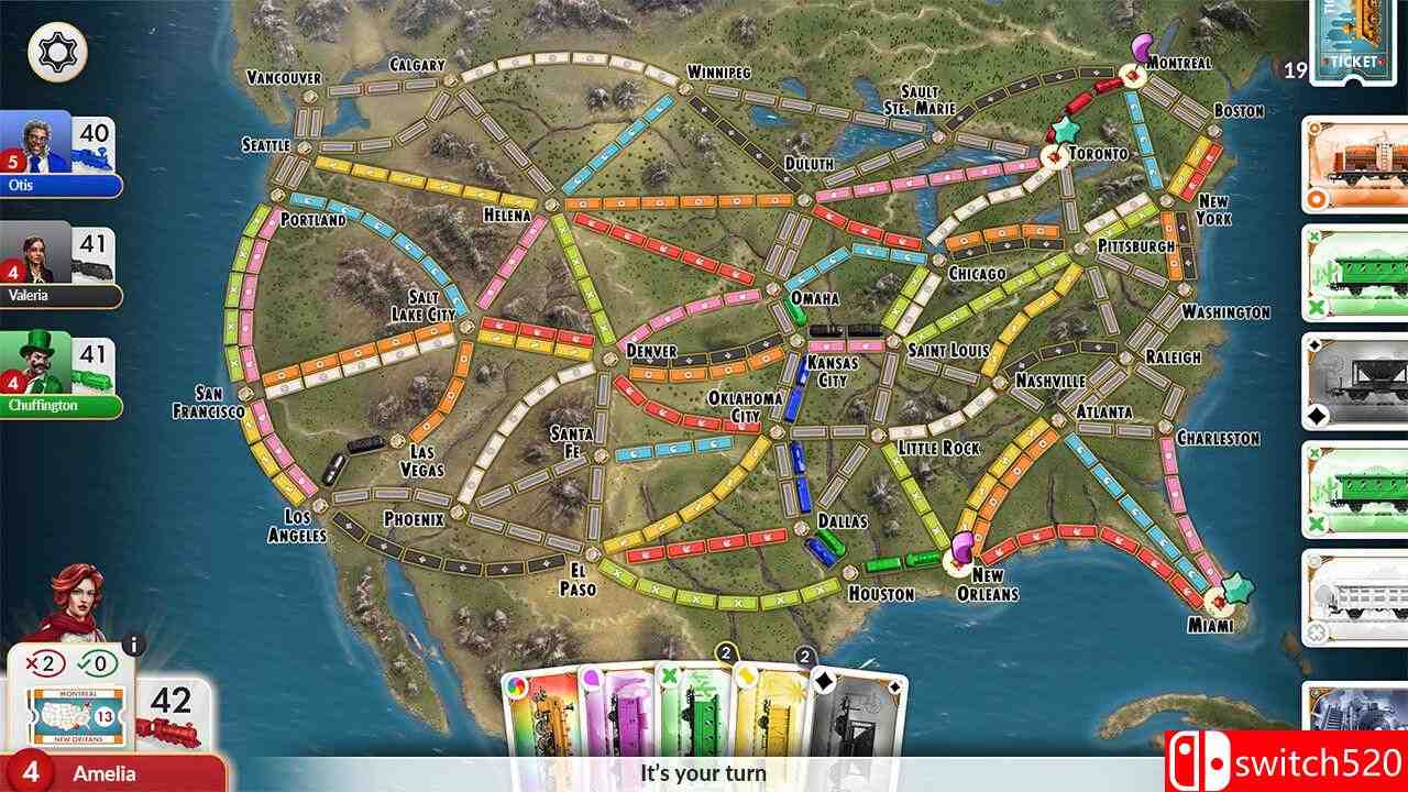 《车票之旅（Ticket to Ride）》集成波兰扩展包 TENOKE镜像版[EN]_1