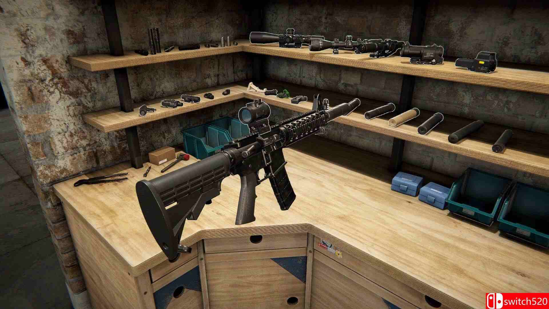 《枪匠模拟器（Gunsmith Simulator）》官方中文 集成重金属DLC RUNE镜像版[CN/TW/EN/JP]_5
