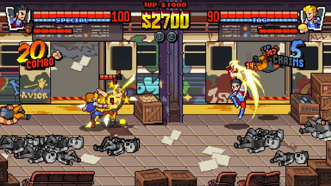 【美版】双截龙外传：龙之崛起 Double Dragon Gaiden : Rise of the Dragons 中文_4