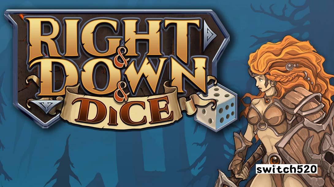 【美版】右与下与骰子 .Right and Down and Dice 中文_0