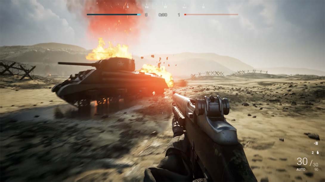 【英版】世界大战 诺曼第登陆 .World At War Normandy 中文_5