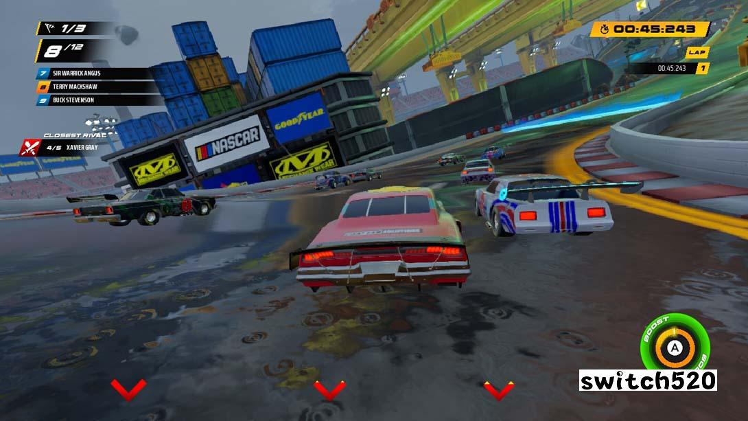 【美版】纳斯卡街机赛车 .NASCAR Arcade Rush 英语_4