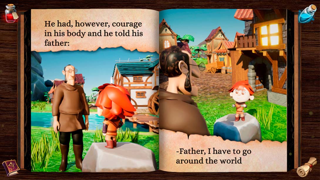 【美版】汤姆拇指:互动书 Tom Thumb: Interactive Book 英语_5