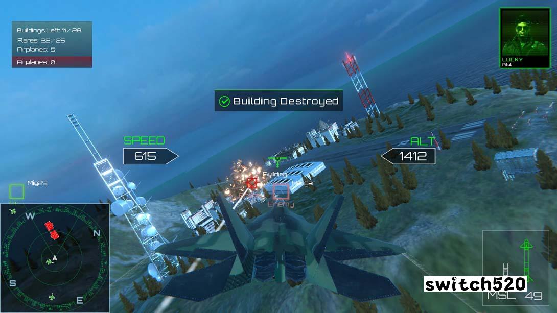 【美版】空中统治者:空中突击 AirJet Fighter Sky Dominators: Aerial Assault 英语_6