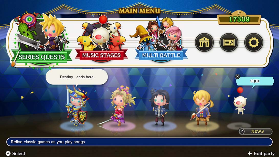 【美版】节奏剧场：最终幻想 .THEATRHYTHM FINAL BAR LINE 英语_2