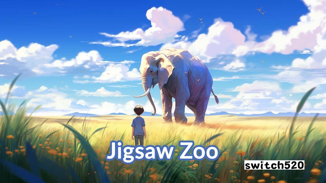 【美版】动物园拼图 .Jigsaw Zoo 英语_0