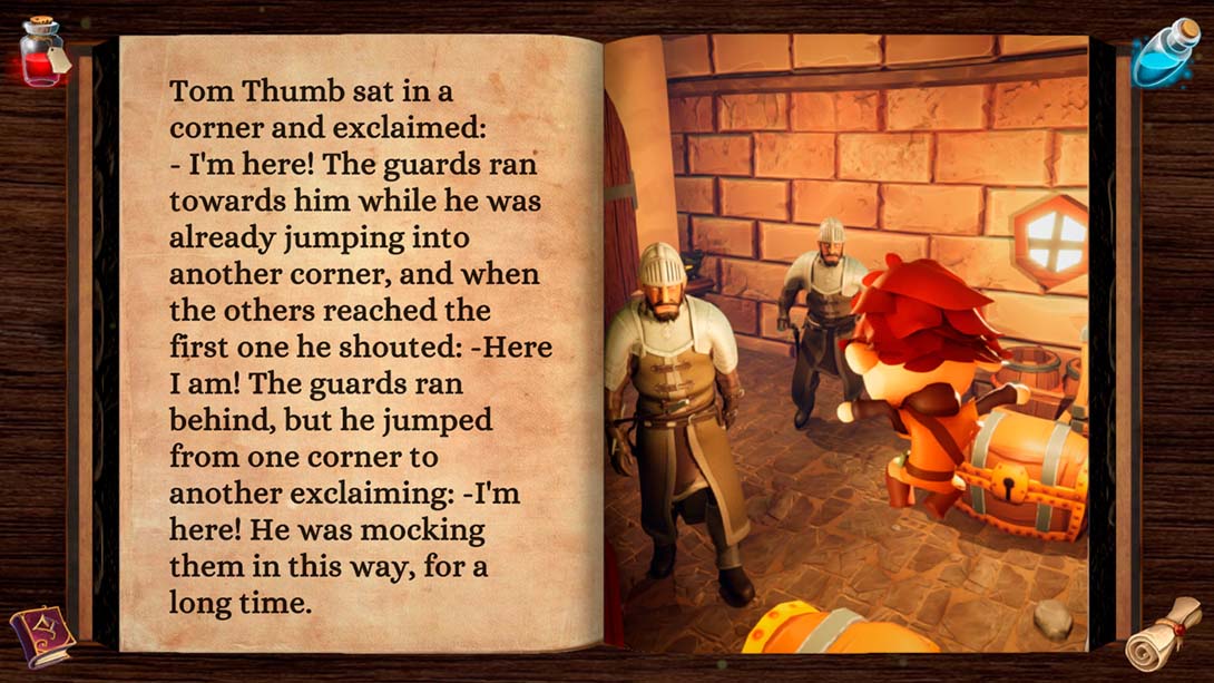 【美版】汤姆拇指:互动书 Tom Thumb: Interactive Book 英语_3