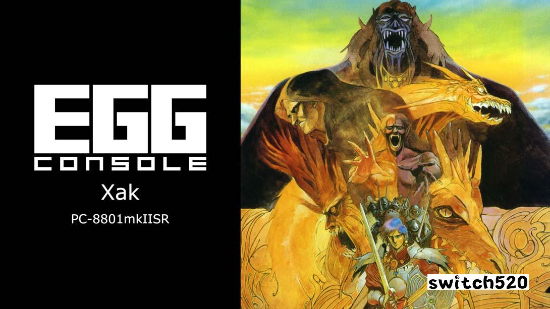 【美版】EGG掌机 Xak PC-8801mkIISR .EGGCONSOLE Xak PC-8801mkIISR 英语_0