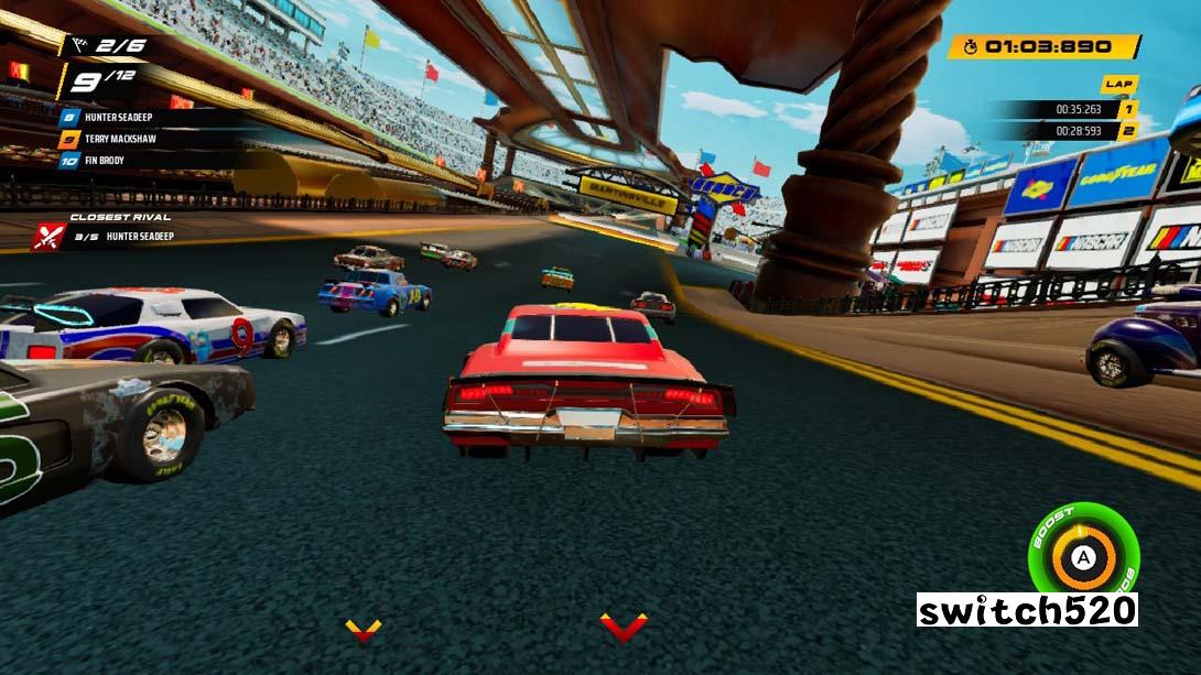 【美版】纳斯卡街机赛车 .NASCAR Arcade Rush 英语_2