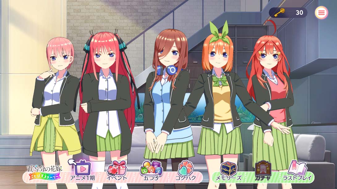 【日版】五等分の花嫁 ごとぱずストーリー The Quintessential Quintuplets Gotopuzu Story 英语_4
