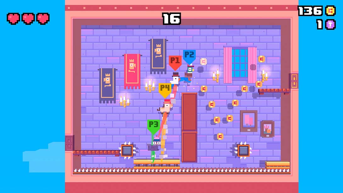 【美版】天天过马路之登高塔 .Crossy Road Castle 中文_4