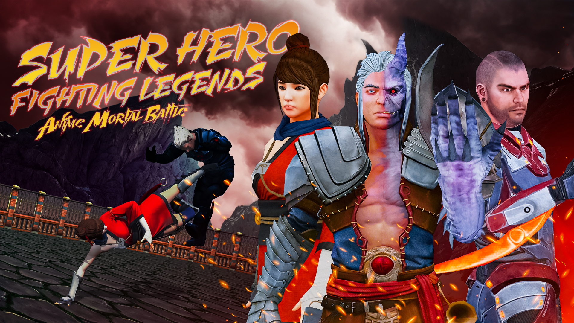 【美版】超级英雄格斗传奇 Super Hero Fighting Legends 英语_0