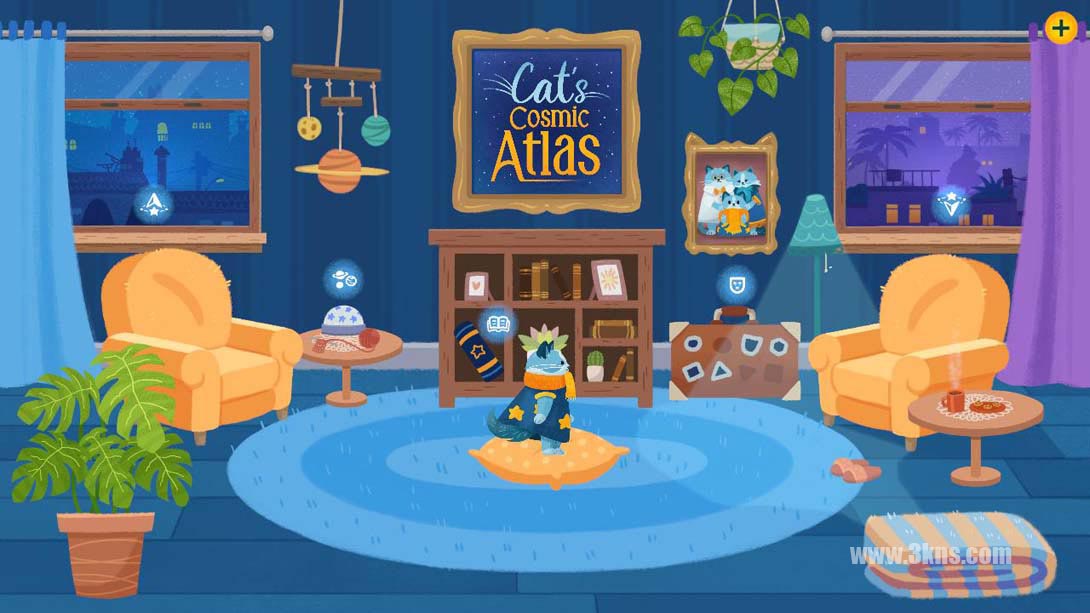 【美版】猫的宇宙图集 Cat's Cosmic Atlas 英语_3