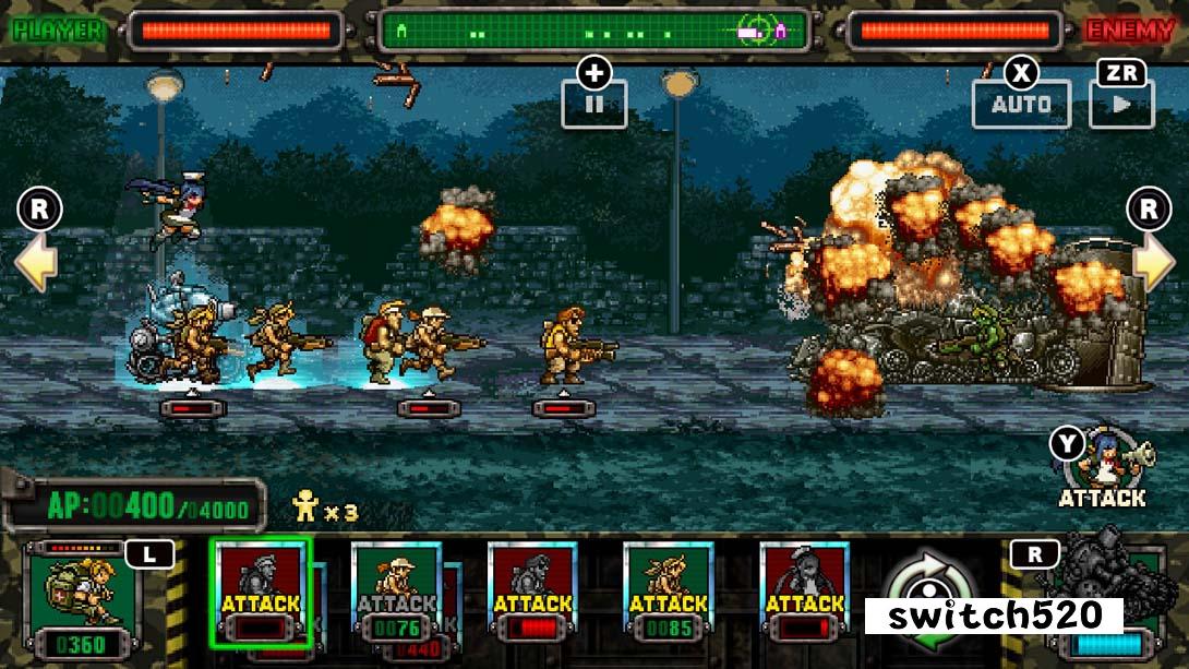 【美版】合金弹头 进攻RELOADED .METAL SLUG ATTACK RELOADED 中文_3