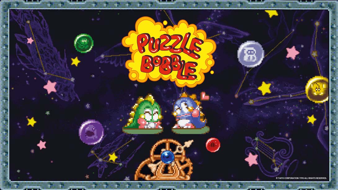 【美版】泡泡龙16位主机版 .Puzzle Bobble Bust-a-Move (16-Bit Console Version) 中文_0