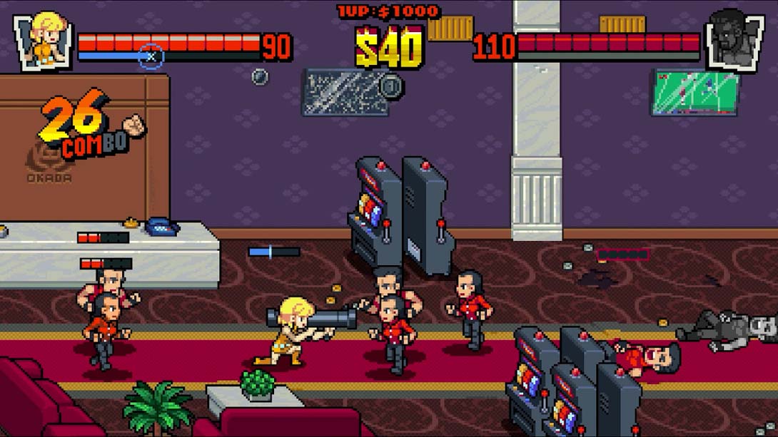 【美版】双截龙外传：龙之崛起 Double Dragon Gaiden : Rise of the Dragons 中文_3