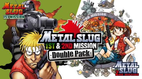 合金弹头特派团1+2合集包 METAL SLUG 1st and 2nd MISSION Double Pack
