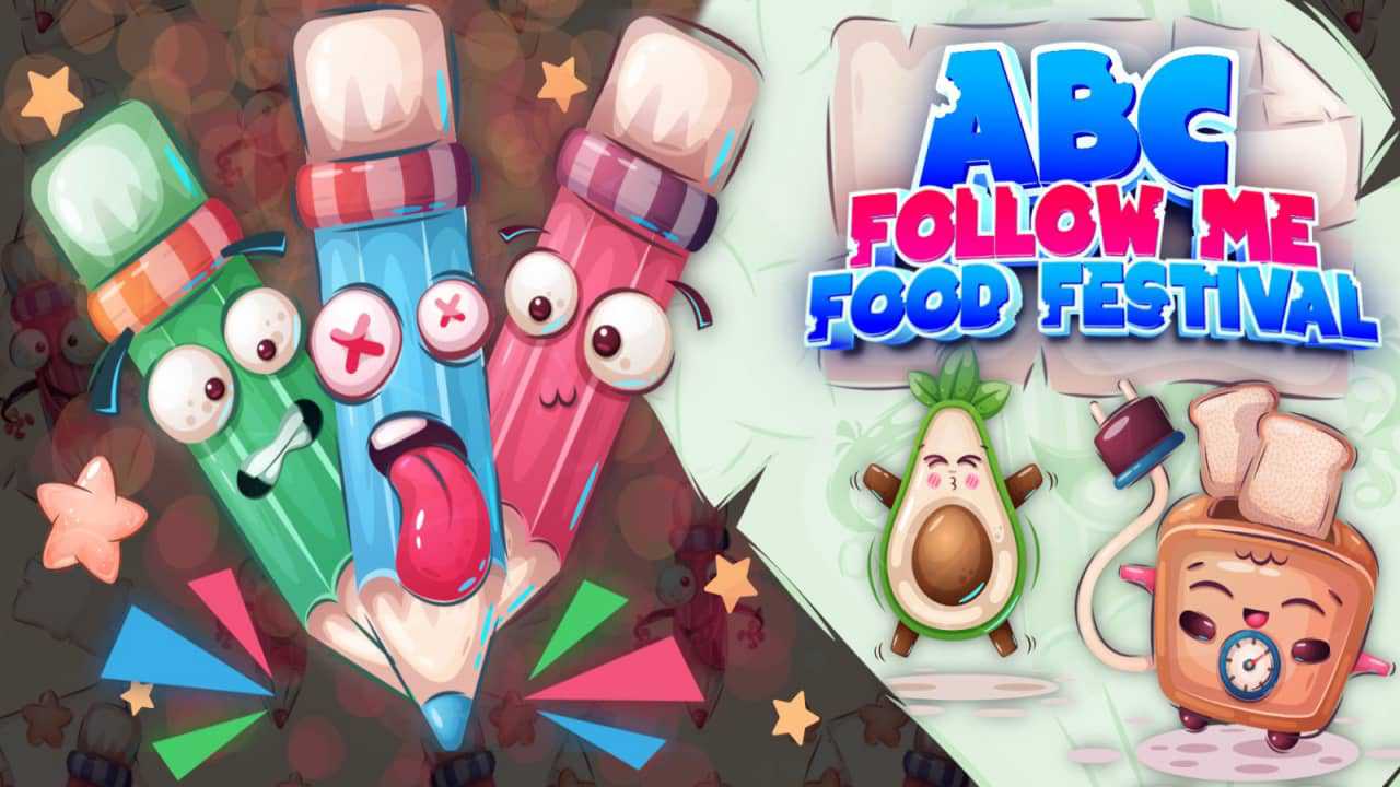 跟我一起学ABC美食节