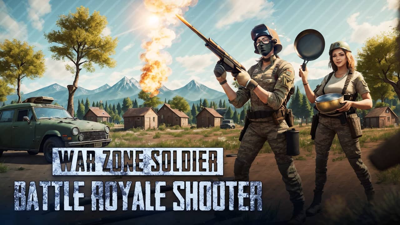 战区射手：大逃杀射击游戏