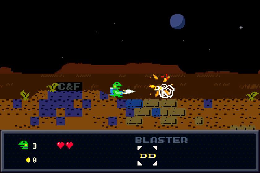 爆破青蛙卡罗 Kero Blaster_2