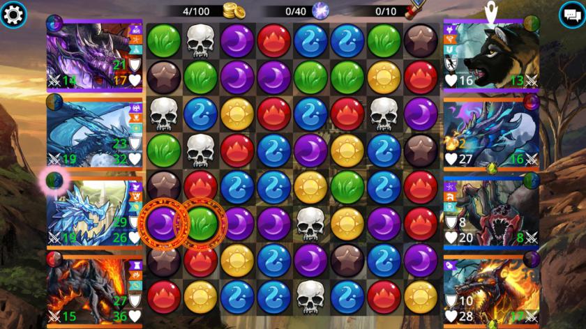 宝石战争 Gems of War - Puzzle RPG_0