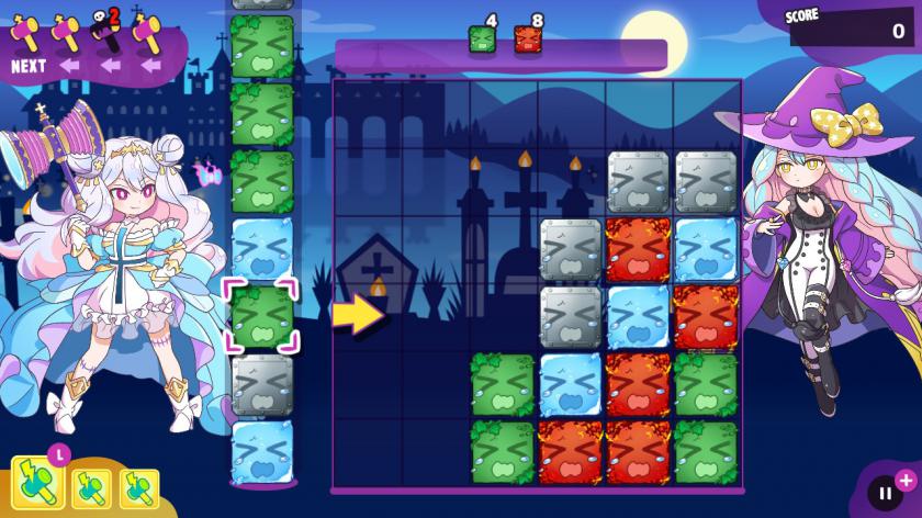 横行方块之魔锤 Refreshing Sideways Puzzle Ghost Hammer_2