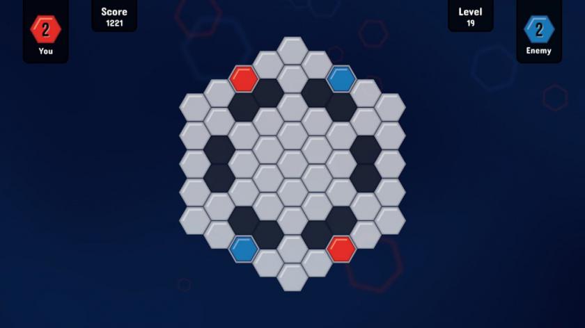 六边形 - 棋盘游戏 Hexxagon - Board Game_3